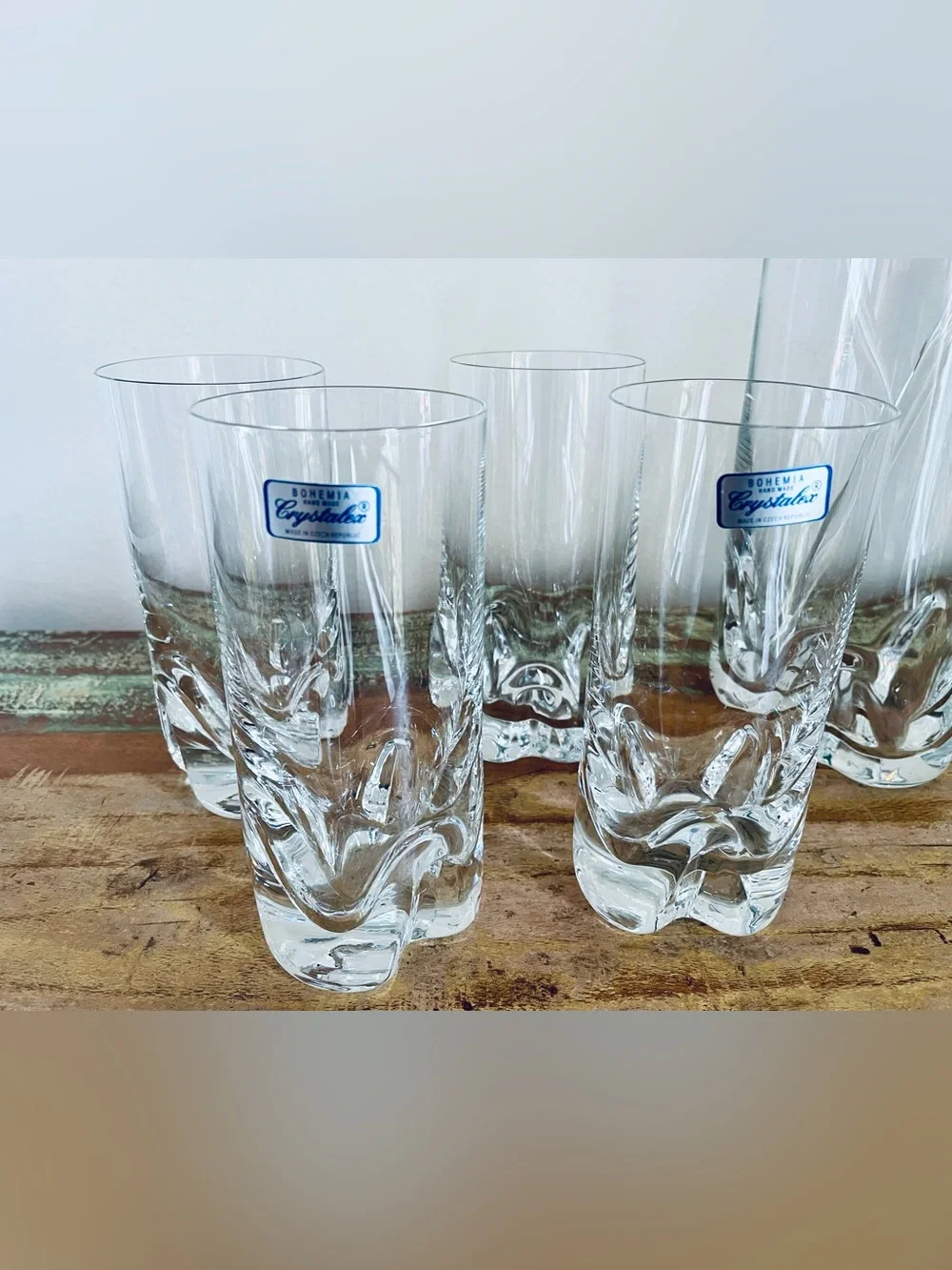 Clear Highball Glasses - Set of 4